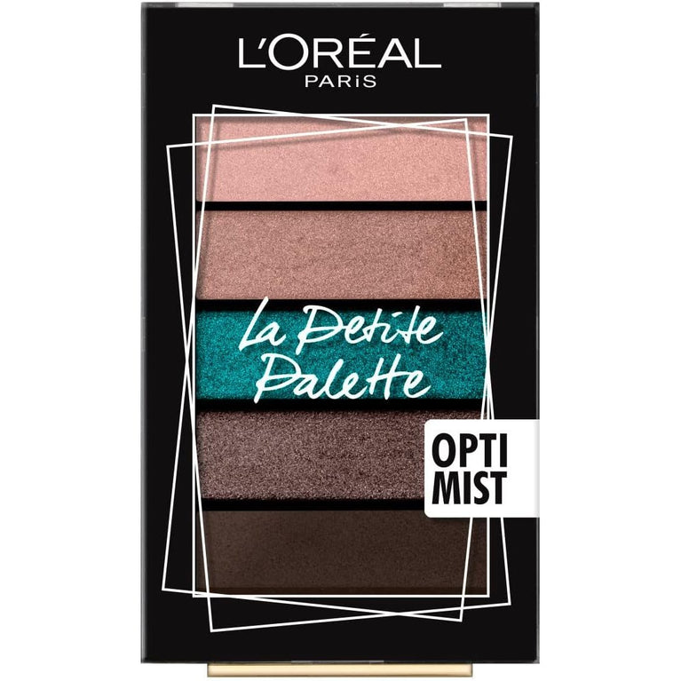 L'Oreal Paris Compact Eyeshadow Palette 03 Optimist - Maxi-Colour Impact in Mini Size