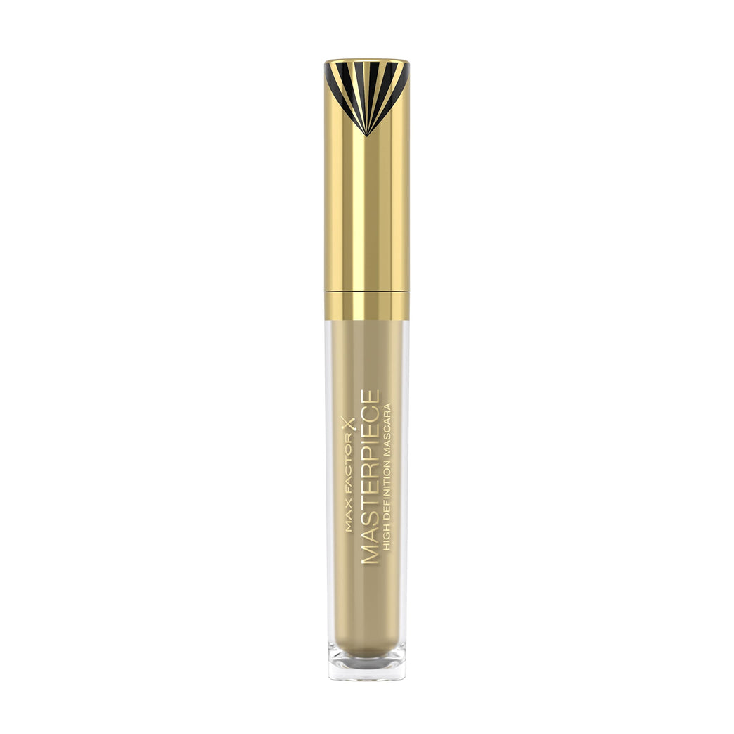 Max Factor Masterpiece High Definition 5X Volumizing Mascara in 01 Rich Black, Smudge Proof and Suitable for Sensitive Eyes, 4.5 ml