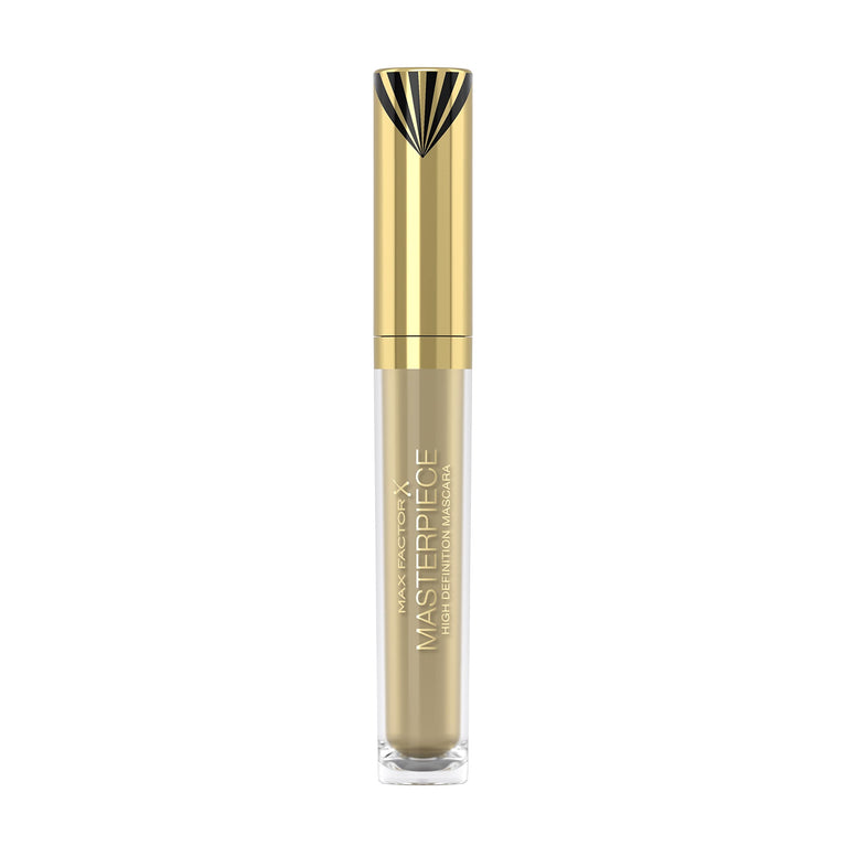 Max Factor Masterpiece High Definition 5X Volumizing Mascara in 01 Rich Black, Smudge Proof and Suitable for Sensitive Eyes, 4.5 ml