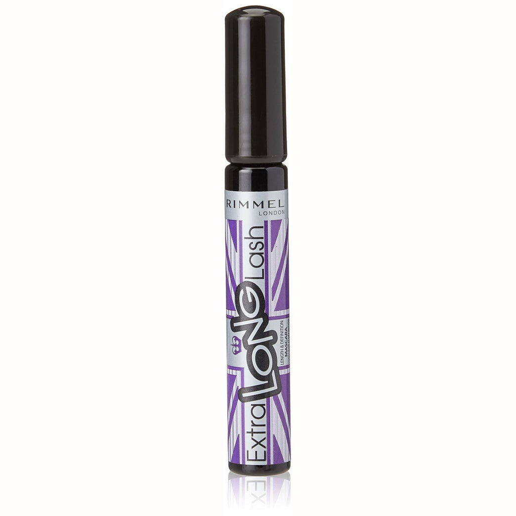 Rimmel Extreme Black Mascara for Extra Long and Defined Lashes, 8ml