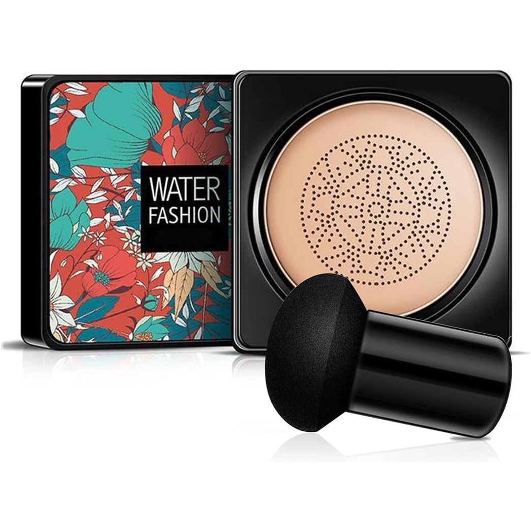 AONAT Air Cushion BB Cream with Mushroom Sponge Head: Concealing, Hydrating, and Oil-Controlling Foundation for a Naturally Flawless Look