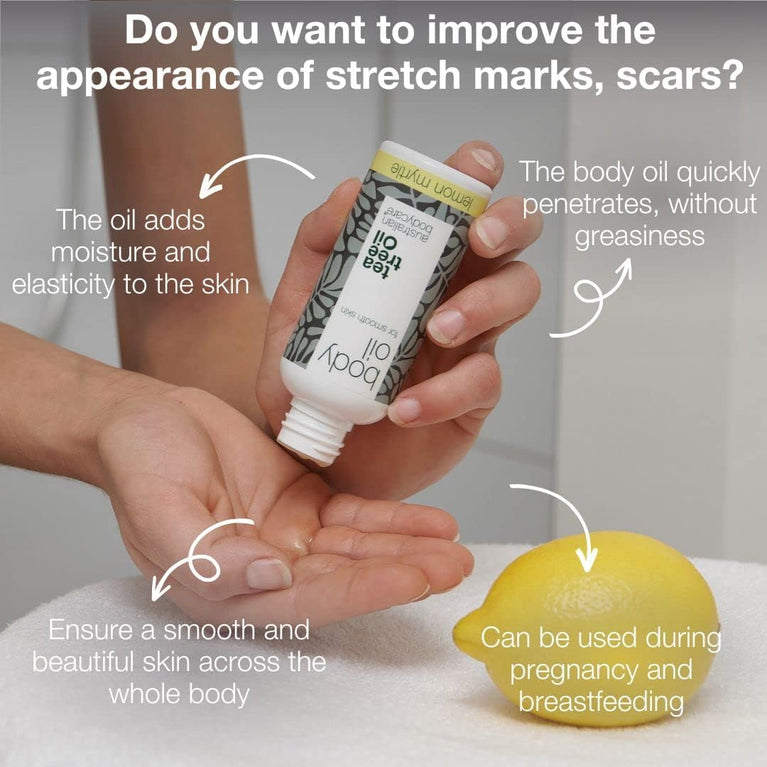 Tea Tree and Lemon Myrtle Body Oil - 80ml