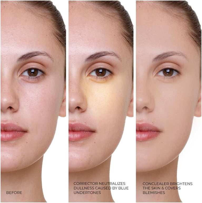 Flawless Finish HD PRO Concealer with Vitamin C, E & Chamomile Extract by L.A. Girl Cosmetics - 8g Yellow Corrector