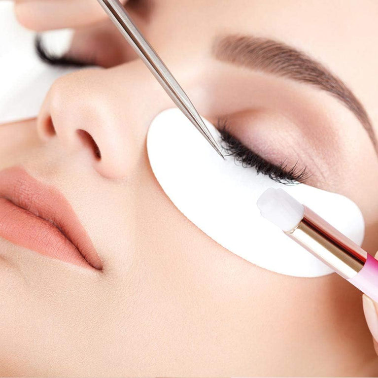 60ml Plant-Based, Alcohol-Free Eyelash Shampoo with Bonus Soft Brush for Improved Eyelash Extension Health and Longevity (2.2 OZ)