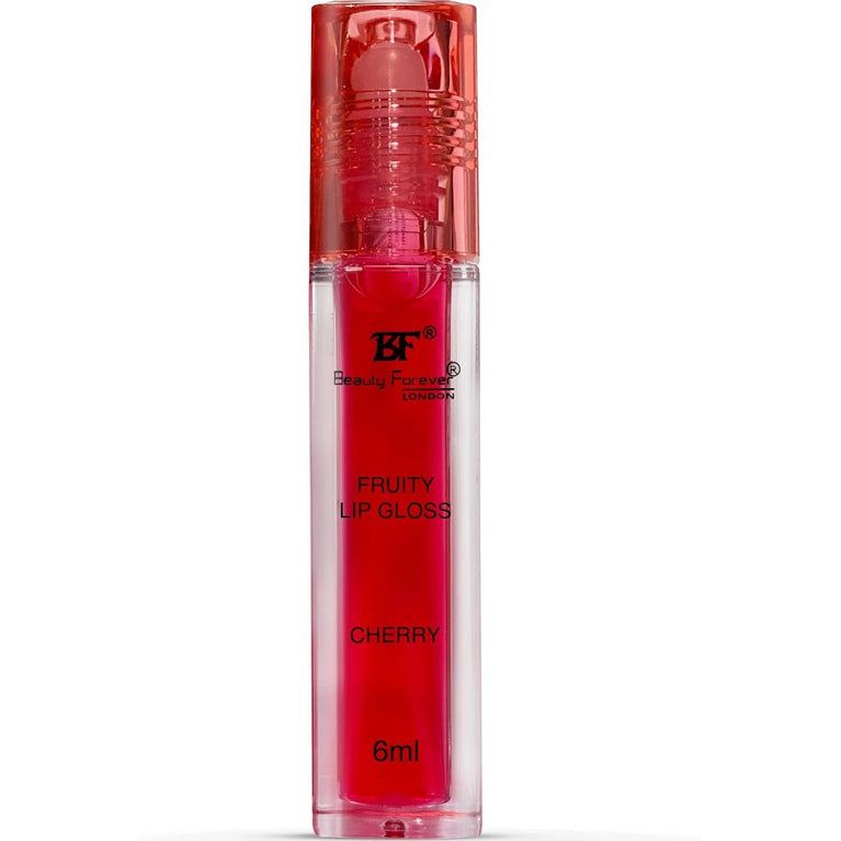 Beauty Forever Hydrating Lip Gloss Rollette with Fruity Aromas, 6ml - Available in Four Unique Flavours (Cherry Special)