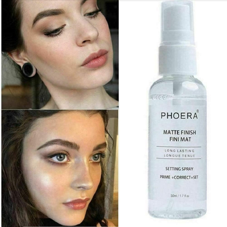 AQUAPURITY Phoera 3-in-1 Makeup Setting Spray - Matte Finish Primer, Corrector, and Sealant