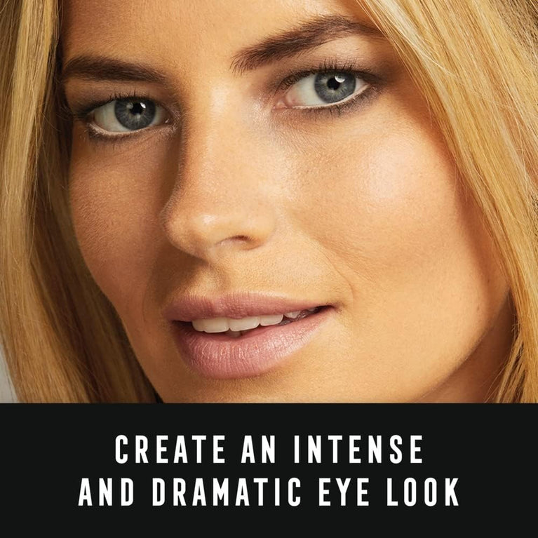 Masterpiece Kajal Liner by MAX FACTOR - Enriched Intense Black Eye Pencil for Sensitive Eyes, 24hr Lasting Wear with Buttery Smooth Application - 001 Black