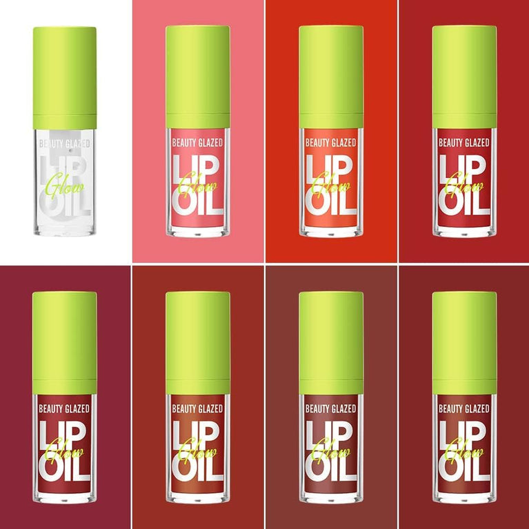 Long-Lasting Moisturizing Jelly Lip Gloss Oil with Large Brush Head in Fashionable Pink Shade (#102)