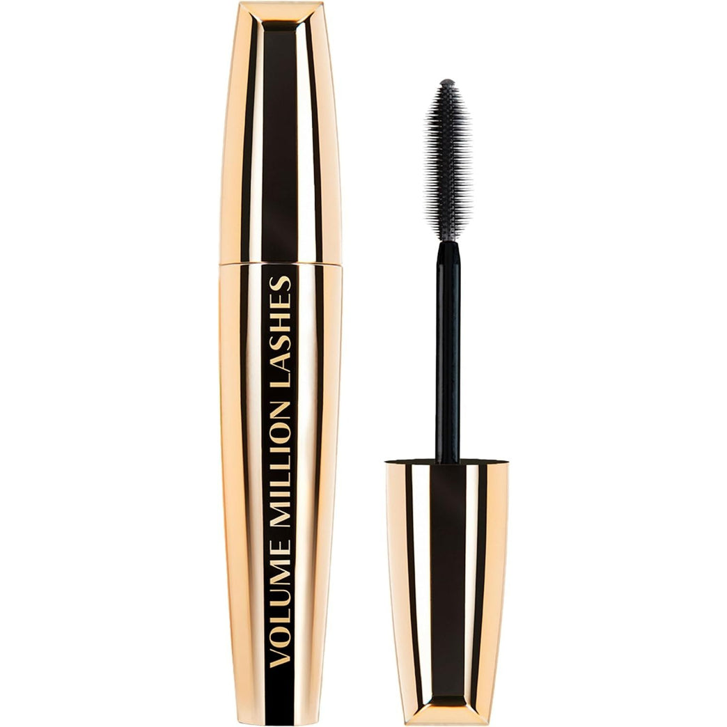 L'Oreal Black Mascara, 10 ml - One Coat No Clump Volume Enhancer (Pack of 1)