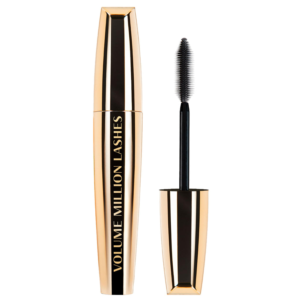 L'Oreal Black Mascara, 10 ml - One Coat No Clump Volume Enhancer (Pack of 1)