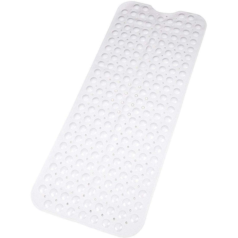 Pinzz Extra Long Non-Slip Bathtub Mat with Modern Design