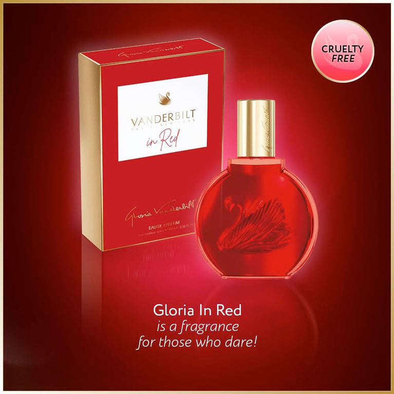 Gloria Vanderbilt In Red Eau De Parfum For Women - 100ml Spray