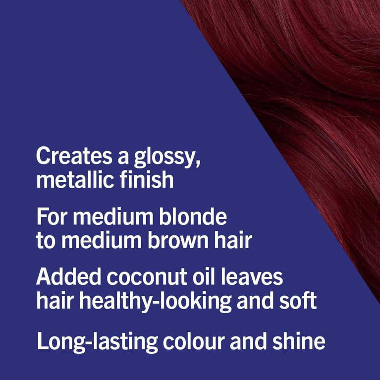 Urban Metallics Ruby Glaze Hair Dye with Coconut Oil