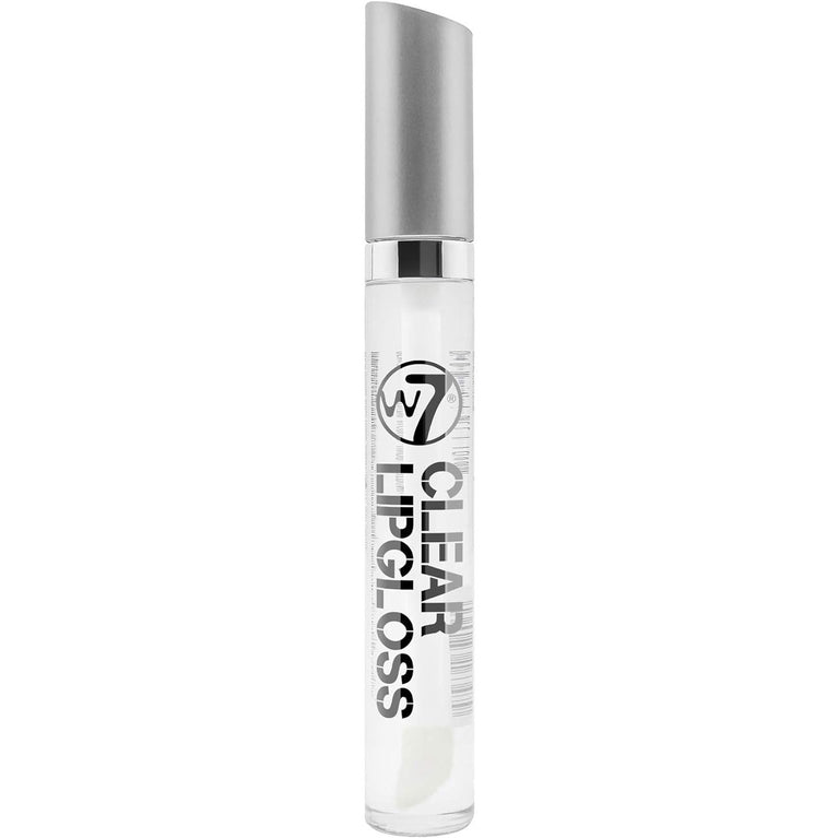 W7 Smooth & Nourishing Lip Gloss Wand - High-Shine Clear Gloss - Long-Lasting, Non-Sticky Finish