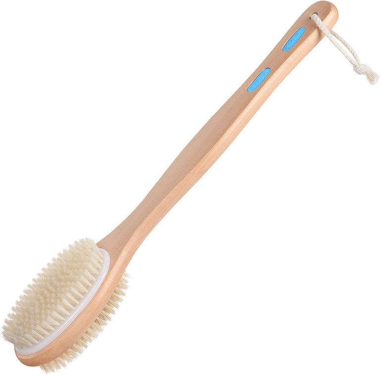 URAQT Long Handled Body Brush for Shower and Bath