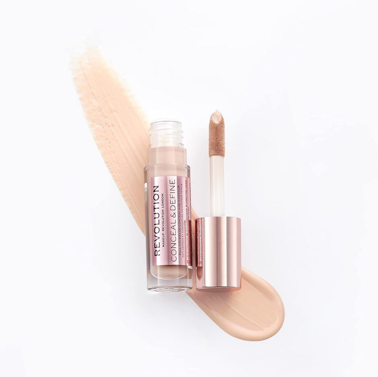 Long-Lasting Full Coverage Makeup Revolution Conceal & Define Concealer