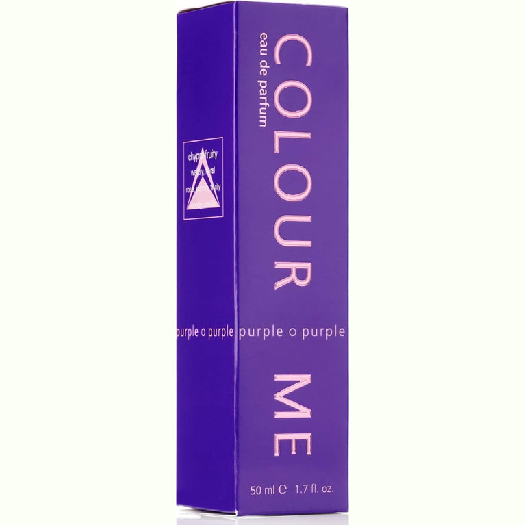 Milton Lloyd Purple Parfum De Toilette Spray for Ladies 50 ml by COLOUR ME