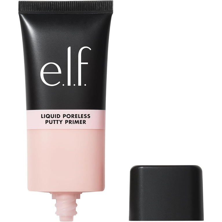 e.l.f. Hydrating Poreless Liquid Putty Primer - Long-Lasting Makeup Base with Squalane