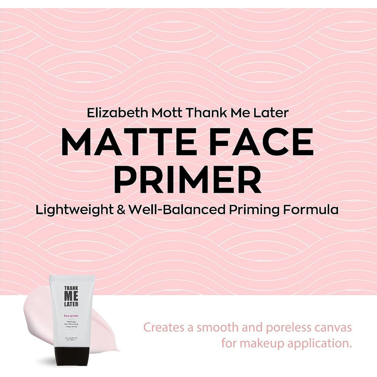 Elizabeth Mott Luxurious Korean-Inspired Matte Finish Face Primer