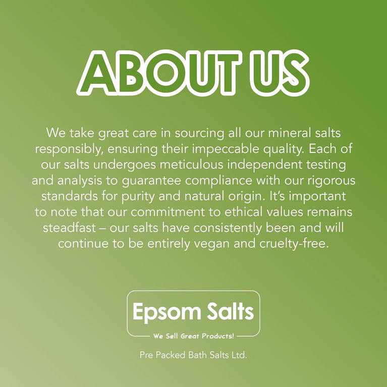 Epsom Salts (Medical Grade) 10kg Pack with Free Next Day Delivery