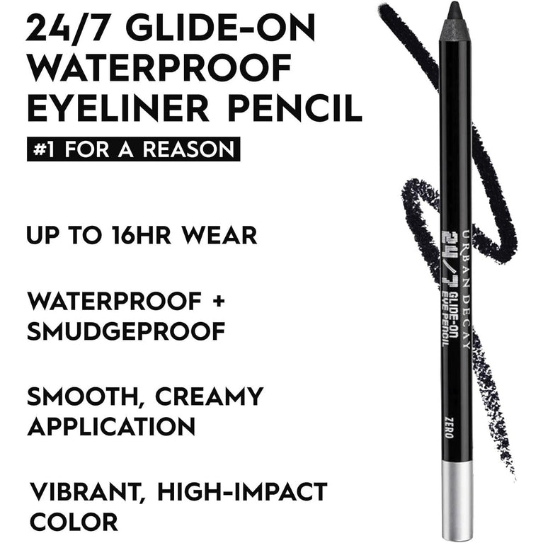 Urban Decay Glide-On Waterproof Eyeliner Pencil with Diverse Shades and Finishes