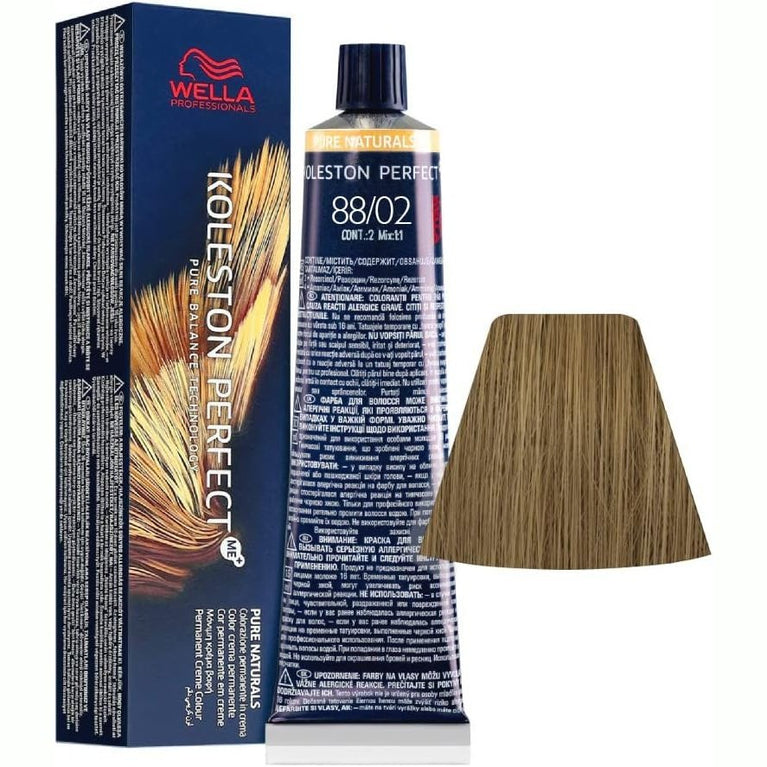 Wella Koleston Perfect Me+ Pure Naturals Intense Light Blonde Hair Colour Cream