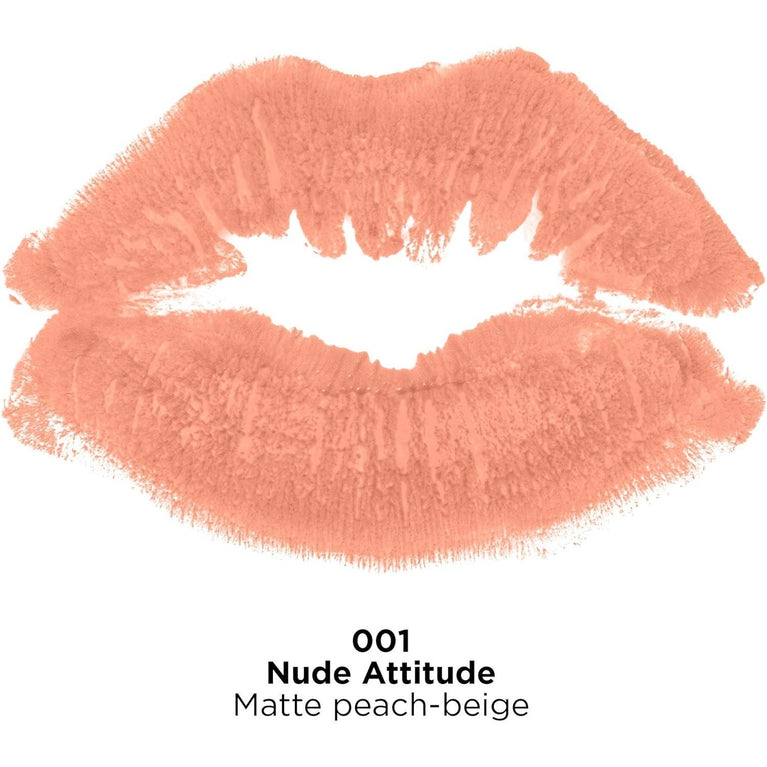 Revlon Ultra-Smooth Matte Lipstick in Nude Attitude