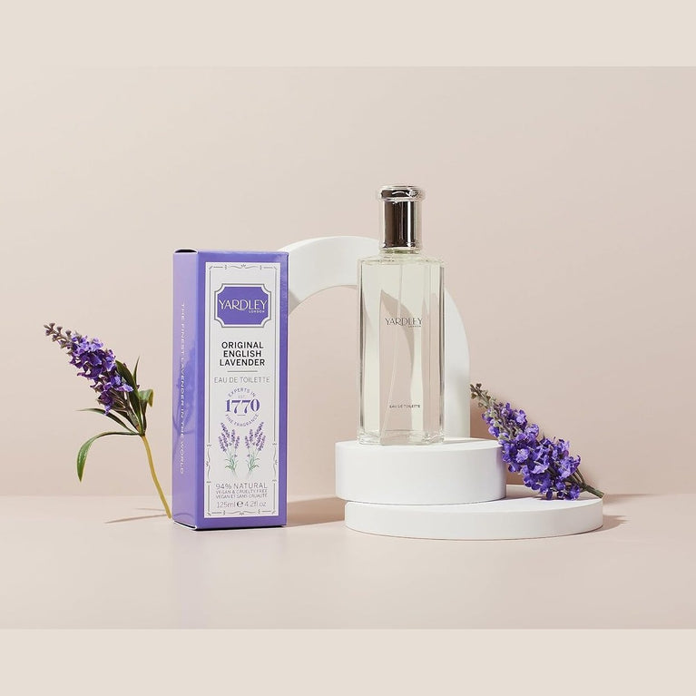 YardleyLondon Original English Lavender EDT/Eau de Toilette Fragrance For Her 125ml - Amazon Exclusive
Experience the timeless scent of YardleyLondon Original English Lavender EDT/Eau de Toilette Fragrance for a classic and elegant fragrance.