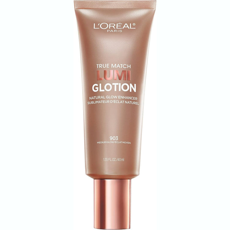 L'Oreal Lumi Glotion Illuminating Tinted Bronze Highlighter for Natural Glow - Medium 903