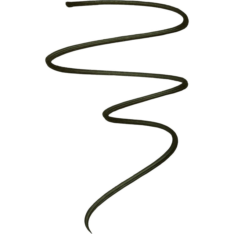 Maybelline 24-Hour Hyper Easy Brush Tip Liquid Eye Liner in Pitch Brown - Smudge Proof and Suitable for Sensitive Eyes