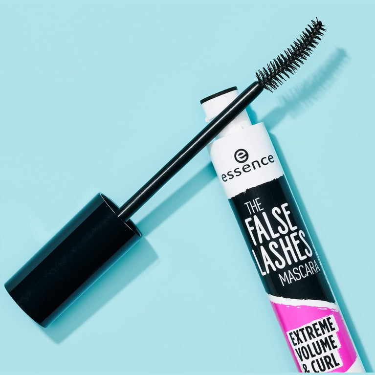 Essence Extreme Volume & Curl False Lashes Mascara, Paraben-free, Vegan, Alcohol-Free, Black, 10 ml