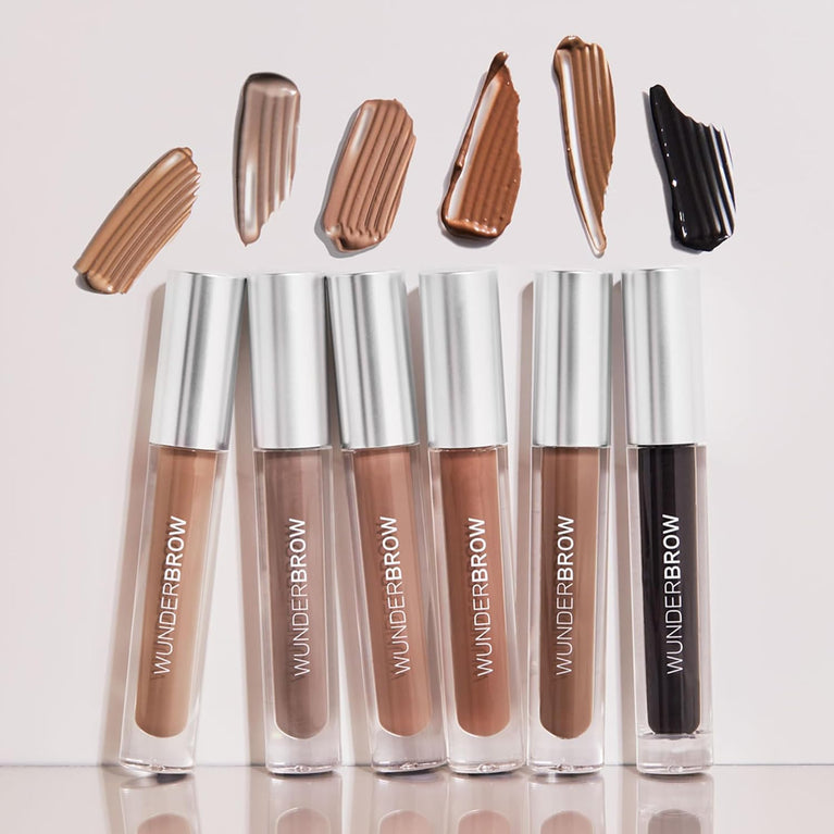 WUNDERBROW Long-Lasting Eyebrow Gel in Brunette, Vegan, Cruelty-Free and Waterproof Formula