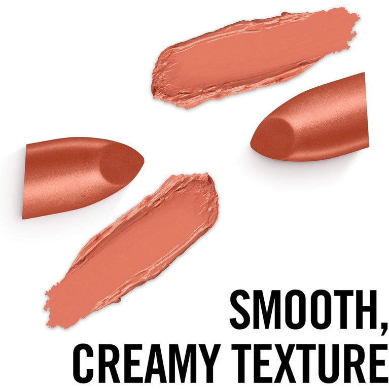 Rimmel London Coral in Gold Long-Lasting Lipstick, 210, with Colour Protect Technology, 4g