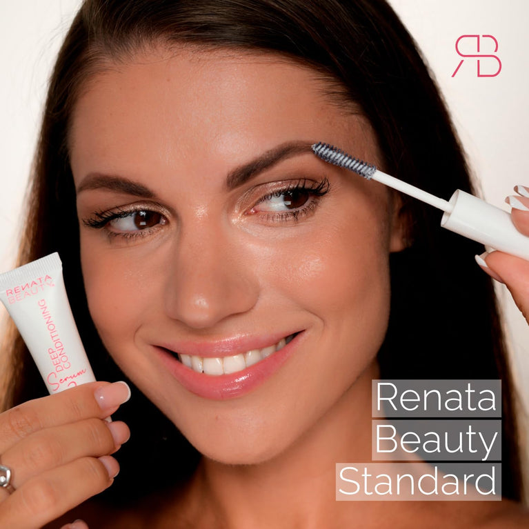 RB RENATA BEAUTY Eyelash & Brow Renewal Serum – Nourishing & Repairing Lash Lift Aftercare – Deeply Conditioning Serum for Post-Lamination Brow & Eyelash Care – Daily Strength & Vitality Boost