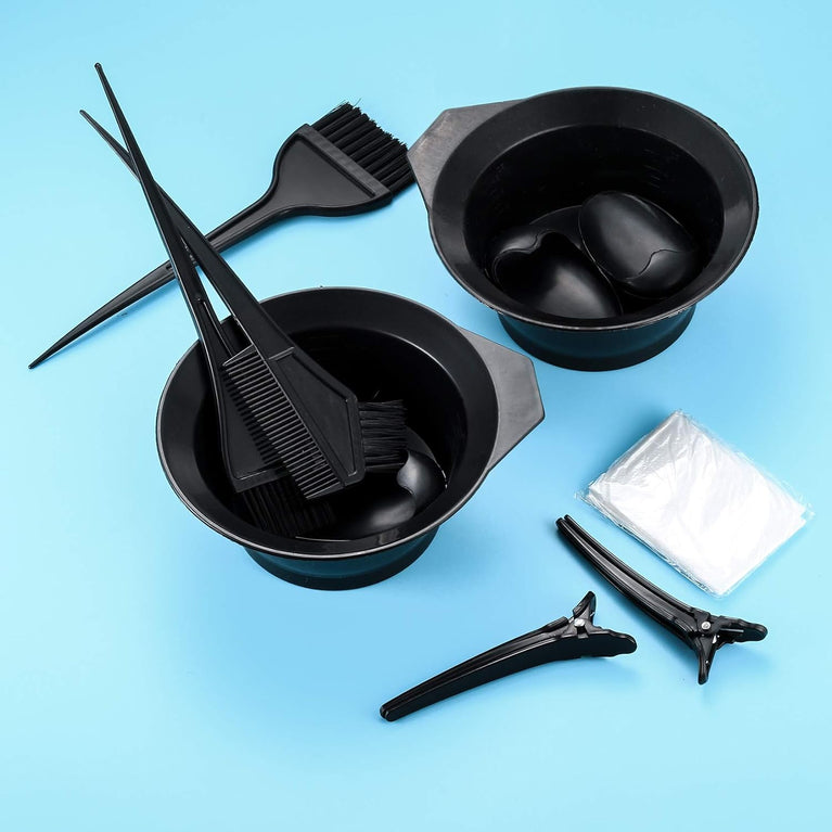 DIY Salon-Style Hair Dye and Bleach Kit with Reusable Tools