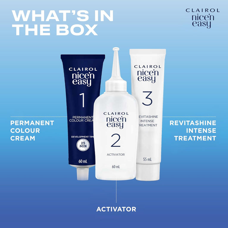 Natural Mocha Brown Hair Dye with Oil Infusion for Long-lasting & Gentle Grey Coverage