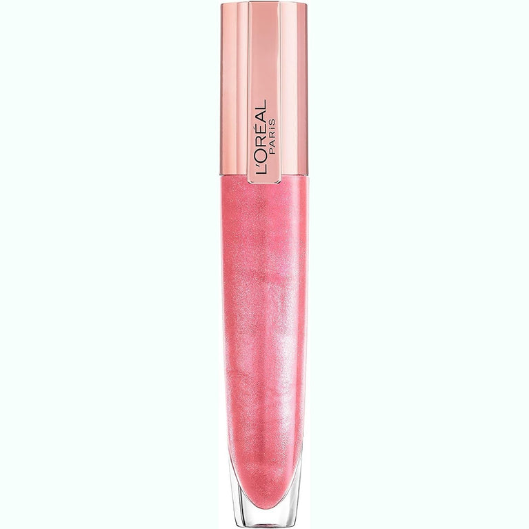 L'Oréal Paris Glow Paradise Hydrating Lip Gloss, Plumping with Hyaluronic Acid and Collagen Complex, Long-lasting Shine in 406 I Amplify Shade