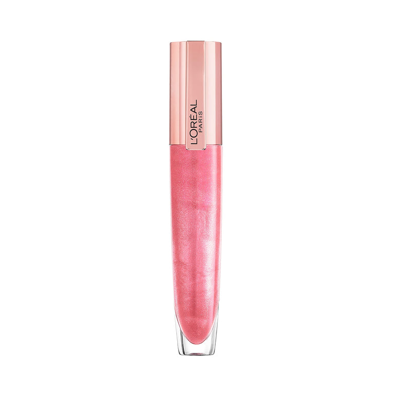 L'Oréal Paris Glow Paradise Hydrating Lip Gloss, Plumping with Hyaluronic Acid and Collagen Complex, Long-lasting Shine in 406 I Amplify Shade