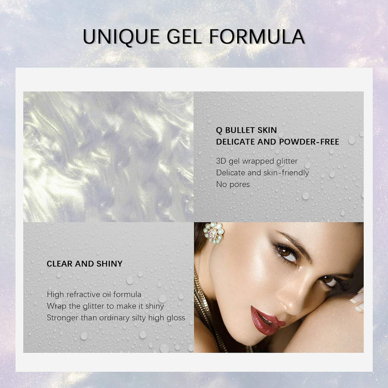 Versatile Shimmer and Sculpt Highlighter Makeup Kit