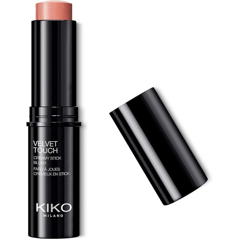 KIKO Milano Radiant Finish Stick Blush 01 with Creamy Texture and Nutrient-Enriched Formula