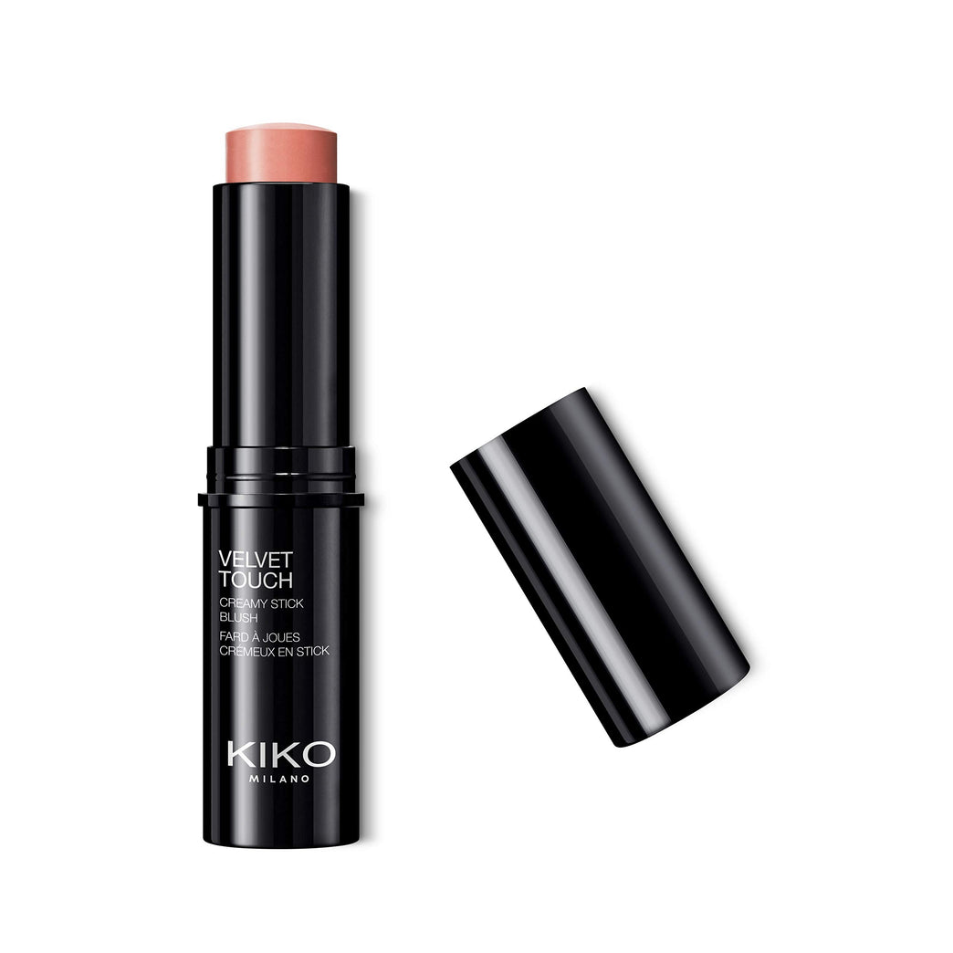 KIKO Milano Radiant Finish Stick Blush 01 with Creamy Texture and Nutrient-Enriched Formula