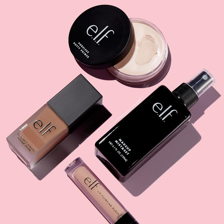 e.l.f. Nourishing Makeup Fixer Spray, Extended Wear, Enriched with Aloe & Vitamins, 2.02 Oz