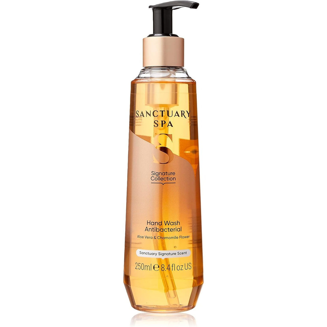 Sanctuary Spa Antibacterial Hand Wash with Aloe Vera and Chamomile, 250ml