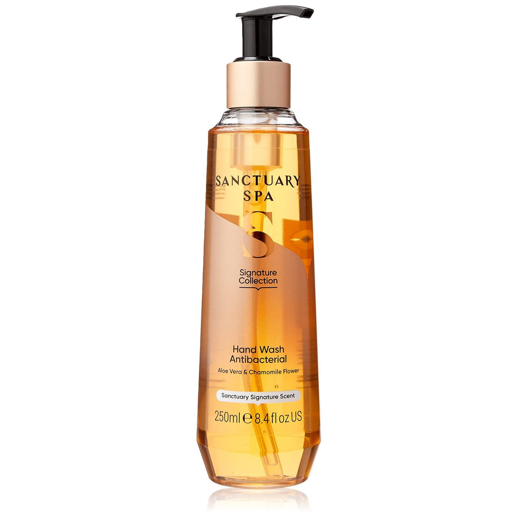 Sanctuary Spa Antibacterial Hand Wash with Aloe Vera and Chamomile, 250ml