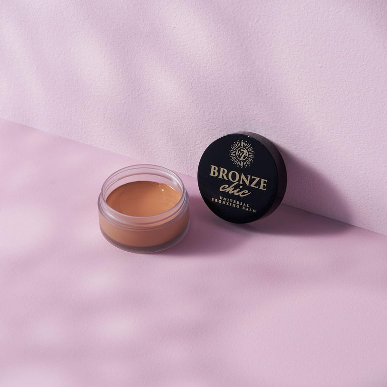 W7 Cosmetics Vegan-Friendly Bronze Chic - High Pigment Cream Bronzer for Contour & Highlight Makeup