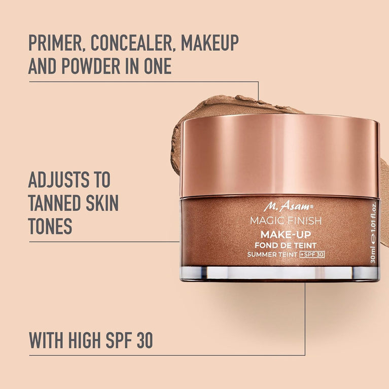 M. Asam 4in1 Magic Finish Matte Makeup Mousse for Medium to Deep Skin Tones