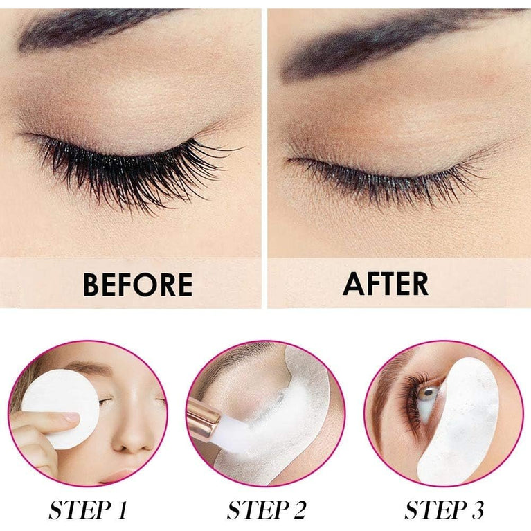 60ml Plant-Based, Alcohol-Free Eyelash Shampoo with Bonus Soft Brush for Improved Eyelash Extension Health and Longevity (2.2 OZ)