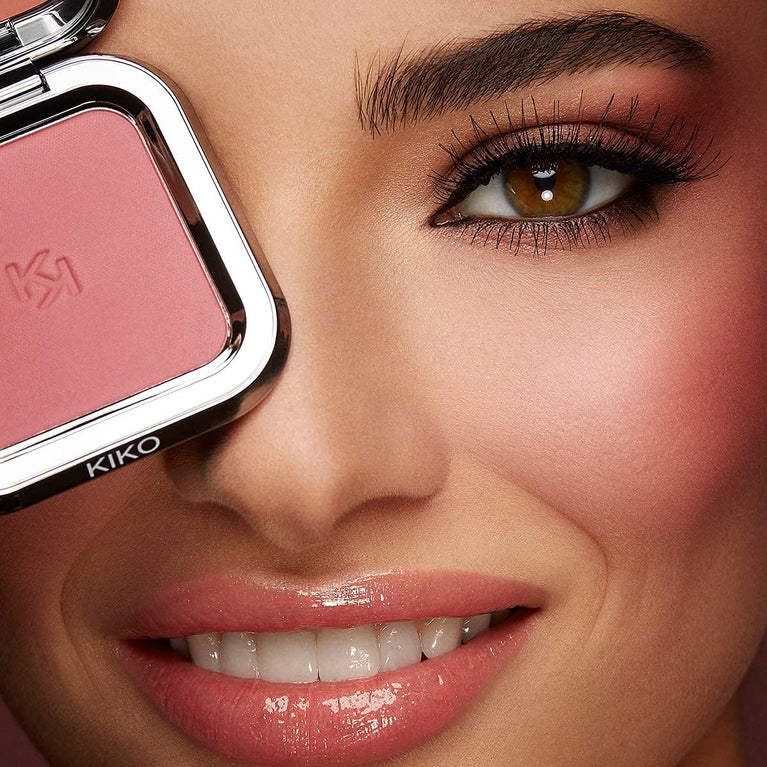 KIKO Milano Flawless Finish Unlimited Blush 10 | Velvety, Ultra-Pigmented Powder Blush for All-Day Radiance