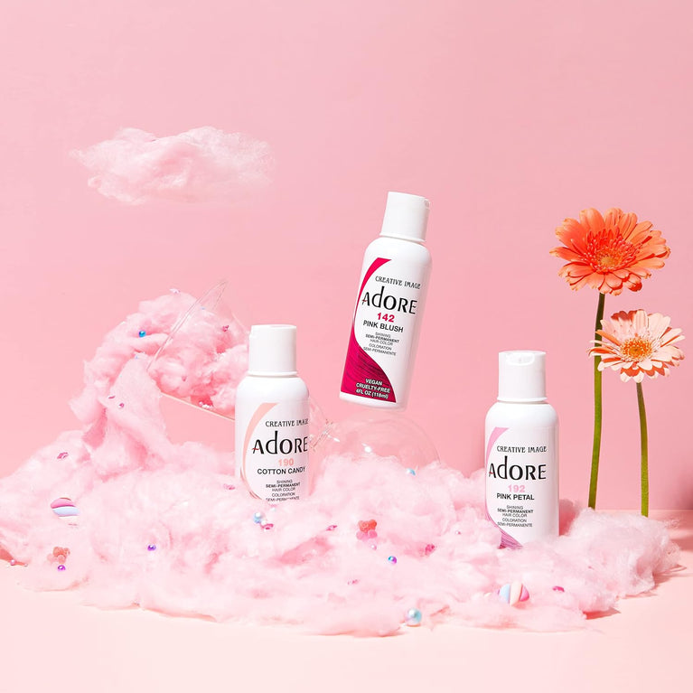 Adore Shining Semi Permanent Hair Colour, 192 Pink Petal