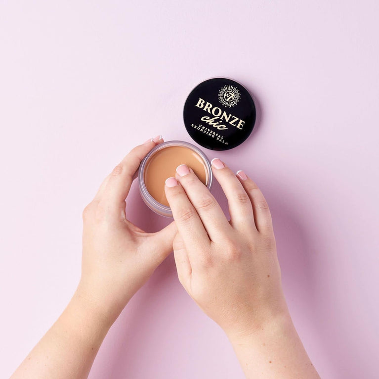 W7 Cosmetics Vegan-Friendly Bronze Chic - High Pigment Cream Bronzer for Contour & Highlight Makeup